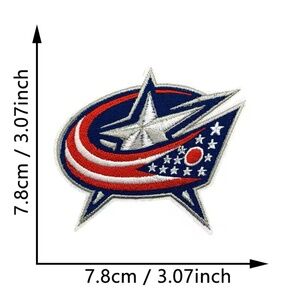 Columbus Blue Jackets NHL Patches DIY HOCKEY All Teams Embroidered Ohio